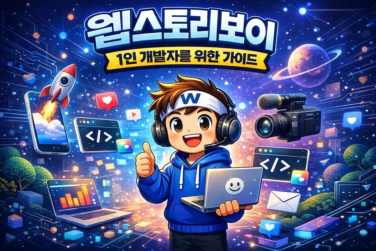 웹스토리보이 소개 이미지